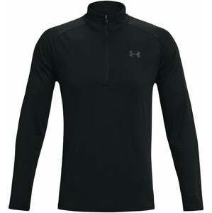 Under Armour Men's UA Tech 2.0 1/2 Zip Long Sleeve Black/Charcoal 2XL