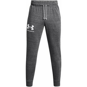 Under Armour Men's UA Rival Terry Joggers Gray/Onyx White S