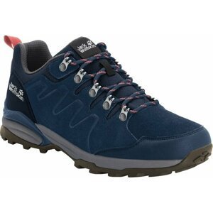 Jack Wolfskin Refugio Texapore Low W Dark Blue/Grey 40,5 Dámske outdoorové topánky