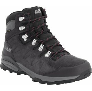 Jack Wolfskin Dámske outdoorové topánky Refugio Texapore Mid W Dark Steel/Purple 36