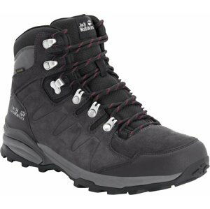 Jack Wolfskin Refugio Texapore Mid W Dark Steel/Purple 37,5 Dámske outdoorové topánky