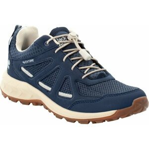 Jack Wolfskin Dámske outdoorové topánky Woodland 2 Vent Low W Dark Blue/Beige 36