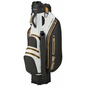 Bennington Dry QO 9 Water Resistant Black/White/Gold Cart Bag