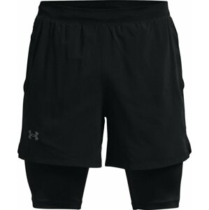 Under Armour Men's UA Launch 5'' 2-in-1 Shorts Black/Reflective L