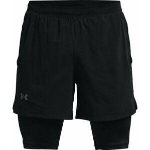 Under Armour Men's UA Launch 5'' 2-in-1 Shorts Black/Reflective XL