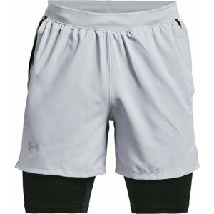 Under Armour Men's UA Launch 5'' 2-in-1 Shorts Mod Gray/Black M