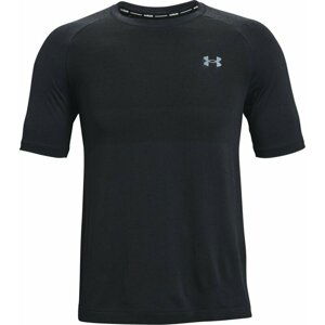 Under Armour UA Seamless Run Anthracite/Black/Reflective M Bežecké tričko s krátkym rukávom