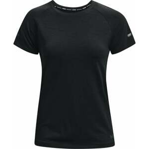 Under Armour UA W Seamless Run Black/Black/Reflective XS Bežecké tričko s krátkym rukávom