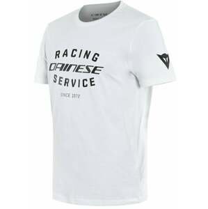 Dainese Racing Service T-Shirt White/Black 2XL Tričko