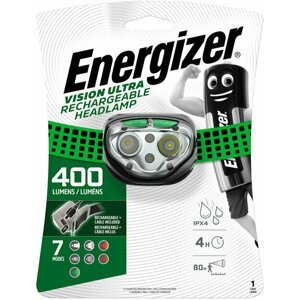 Energizer Headlight Vision Rechargeable 400lm 400 lm Čelovka Čelovka