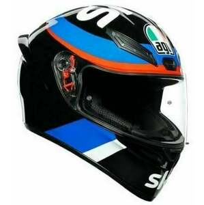 AGV K1 VR46 Sky Racing Team Black/Red M/S Prilba