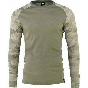 Bula Pánske termoprádlo Camo Merino Wool Crew Sage XL