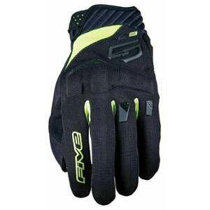 Five RS3 Evo Black/Fluo Yellow L Rukavice