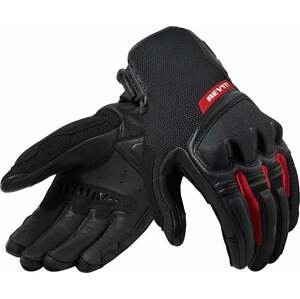 Rev'it! Gloves Duty Black/Red 3XL Rukavice