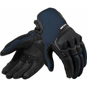 Rev'it! Gloves Duty Black/Blue S Rukavice