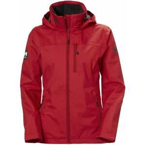 Helly Hansen Women's Crew Hooded Sailing Jacket Red L