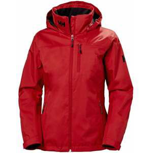 Helly Hansen Women's Crew Hooded Midlayer Sailing Jacket Red S