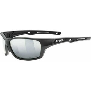 UVEX Sportstyle 232 Polarized Black/Mirror Silver Cyklistické okuliare