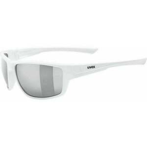 UVEX Sportstyle 230 White Mat/Litemirror Silver Cyklistické okuliare