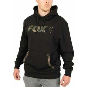 Fox Fishing Mikina Lightweight Pullover Hoody Black/Camo Print XL