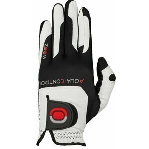 Zoom Gloves Aqua Control Mens Golf Glove White/Black/Red RH