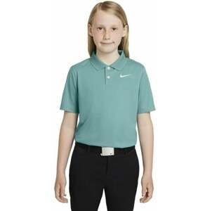Nike Dri-Fit Victory Boys Golf Polo Washed Teal/White XL