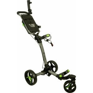 Axglo Tri-360 V2 3-Wheel SET Grey/Green Manuálny golfový vozík
