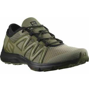 Salomon Pánske outdoorové topánky Crossamphibian Swift 2 Vetiver/Olive Night/Black 41 1/3