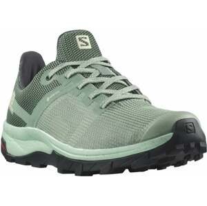 Salomon Dámske outdoorové topánky Outline Prism GTX W Granite Green/Yucca/Ebony 40 2/3