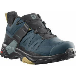 Salomon Pánske outdoorové topánky X Ultra 4 GTX Legion Blue/Black/Fall Leaf 44