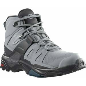 Salomon Dámske outdoorové topánky X Ultra 4 Mid GTX W Quarry/Black/Legion Blue 38