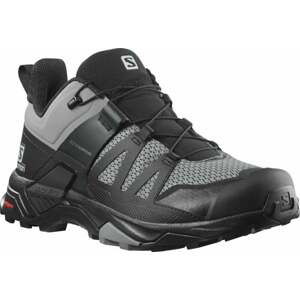 Salomon Pánske outdoorové topánky X Ultra 4 Quiet Shade/Black/Quiet Shade 42 2/3