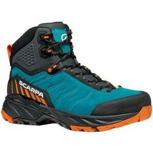 Scarpa Pánske outdoorové topánky Rush Trek GTX Pagoda/Blue Mango 41,5