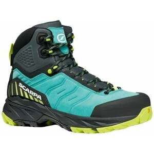 Scarpa Dámske outdoorové topánky Rush Trek GTX Ceramic/Sunny Lime 37,5