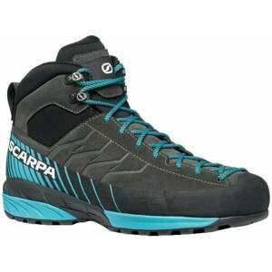 Scarpa Mescalito Mid GTX Shark/Azure 41,5 Pánske outdoorové topánky