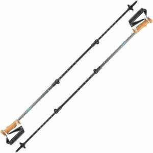 Leki Lhasa Mint/Dark Anthracite/White 90 - 125 cm Turistické palice