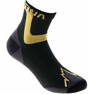 La Sportiva Ultra Running Socks Black/Yellow S