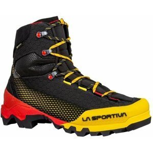La Sportiva Pánske outdoorové topánky Aequilibrium ST GTX Black/Yellow 42,5
