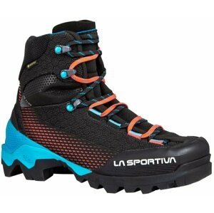La Sportiva Dámske outdoorové topánky Aequilibrium ST GTX Black/Hibiscus 36,5