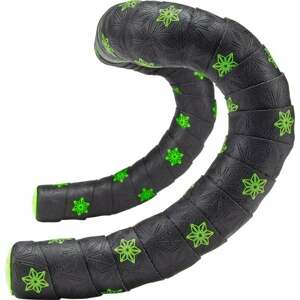 Supacaz Super Sticky Kush Galaxy Neon Yellow Print w/Neon Yellow Plugs