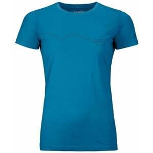 Ortovox 120 Tec Mountain T-Shirt W Heritage Blue S Outdoorové tričko