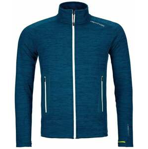 Ortovox Outdoorová mikina Fleece Light Jacket M Petrol Blue Blend L