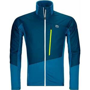 Ortovox Westalpen Swisswool Hybrid Jacket M Petrol Blue L Outdoorová bunda