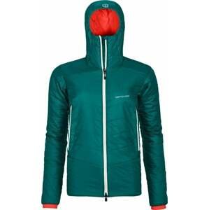 Ortovox Westalpen Swisswool Jacket W Pacific Green M Outdoorová bunda