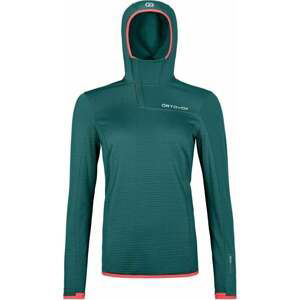 Ortovox Outdoorová mikina Fleece Light Grid SN Hoody W Pacific Green L