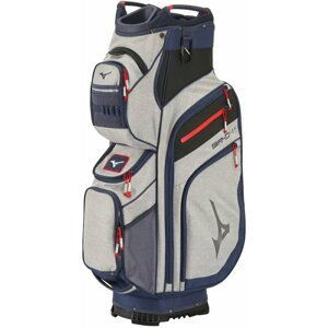 Mizuno BR-D4C Heather Grey/Navy Cart Bag