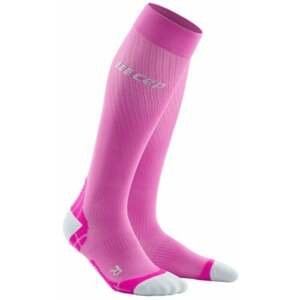 CEP WP207Y Compression Tall Socks Ultralight Pink/Light Grey III