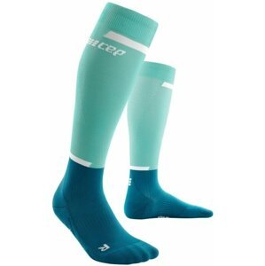 CEP WP20NR Compression Tall Socks 4.0 Ocean/Petrol II Bežecké ponožky