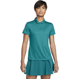 Nike Dri-Fit Victory Womens Golf Polo Bright Spruce/White XL