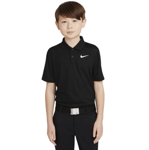 Nike Dri-Fit Victory Boys Golf Polo Black/White L